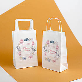 Весільний Пакет для Коровая та Гостинців з Друком 150*90*240 мм