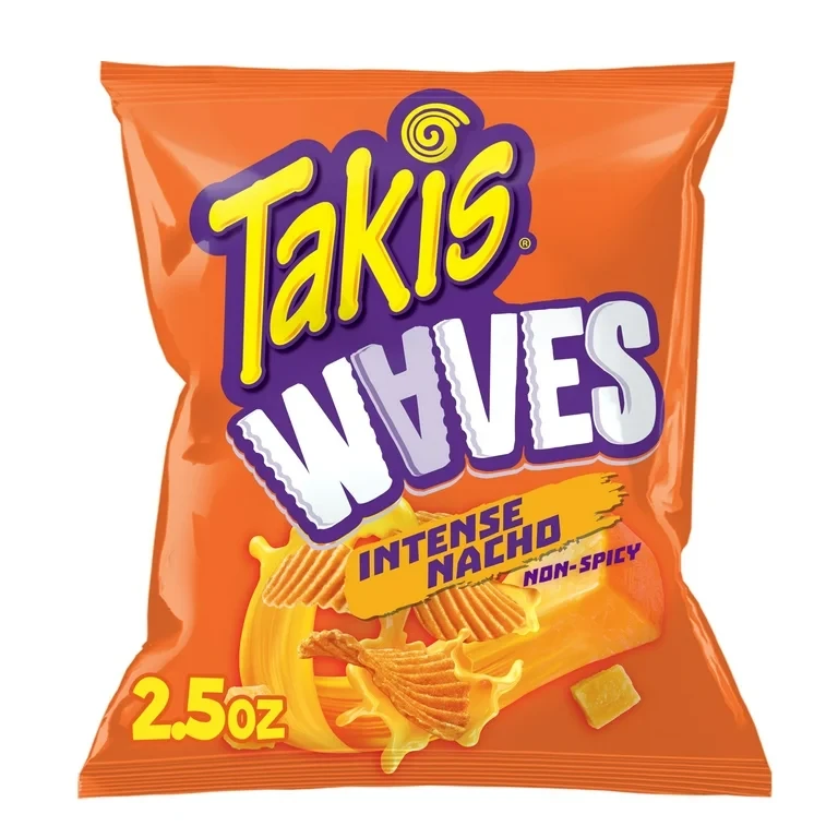 Чіпси Takis Intense Nacho Waves хвилясті з сиром 70.9 г