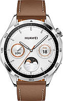 Smart Watch Huawei GT 4 46mm Brown (Leather Strap) UA