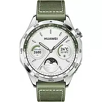 Smart Watch Huawei GT 4 46mm Green (Woven Strap) UA