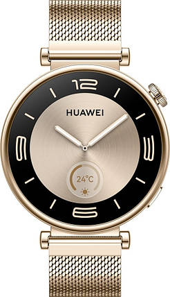 Smart Watch Huawei GT 4 41mm Light Gold (Milanese Strap) UA, фото 1