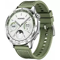Smart Watch Huawei GT 4 46mm Green (Woven Strap) UA, фото 3