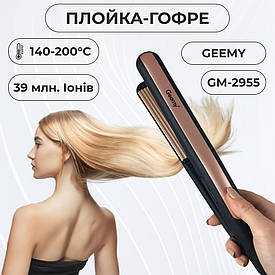 Плойка гофре для прикореневого об'єму до 200 градусів GEEMY