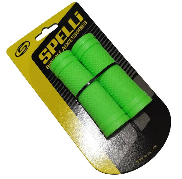 Гріпси Spelli SBG-660S, зелені, прямі, круглі, (90мм)