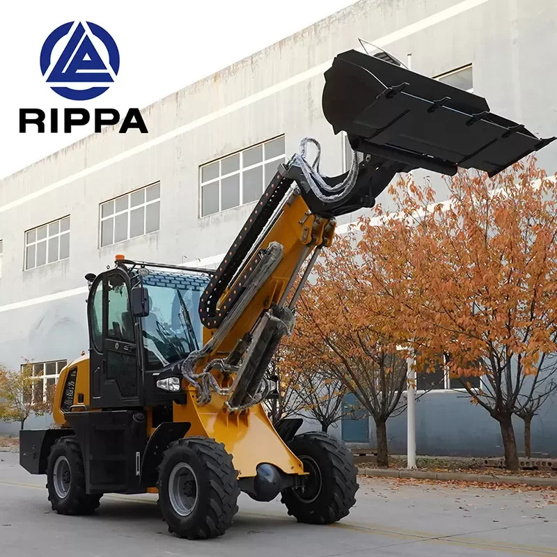 Фронтальний навантажувач з телескопічною стрілою RIPPA R915T