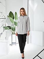 Блуза ХІТ ПРОДАЖІВ, арт 454, колір сірий / сірого кольору