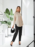 Блуза ХІТ ПРОДАЖІВ, арт 454, колір беж / бежевого кольору