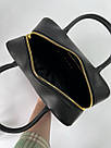 Жіноча сумка Міу Міу чорна Miu Miu Black Leather Top Handle Bag, фото 6