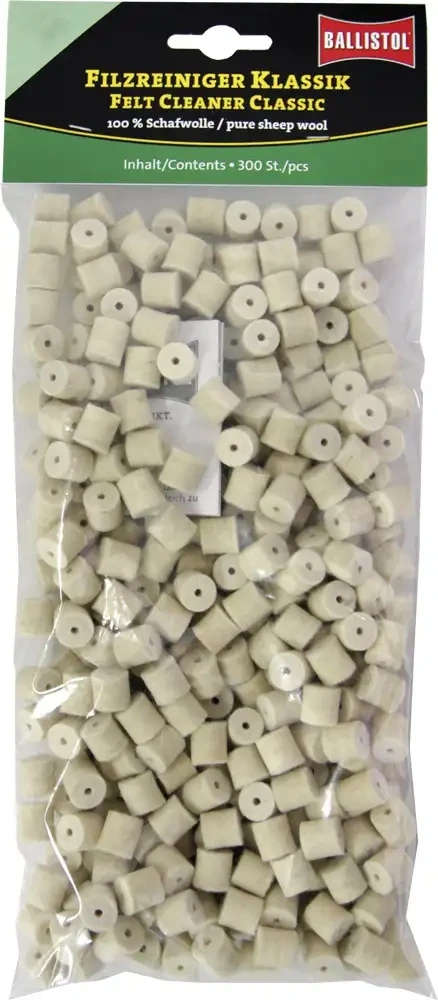 Патч для чищення Ballistol повстяний класичний кал. 22. 300шт/уп, фото 1