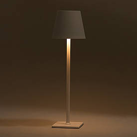 Настільна лампа на акумуляторі в скандинавському стилі 5 Вт світильник настільний Білий