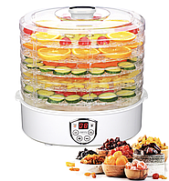 Сушарка - дегідратор для грибів, трав і продуктів Camry CR 6659 (Польща) 550Вт - на 5 сит