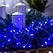 Гірлянда нитка світлодіодна GarlandoPro 300LED 6м 8 режимов гірлянда новорічна Синій, фото 2