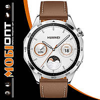 Smart Watch Huawei GT 4 46mm Brown (Leather Strap) UA