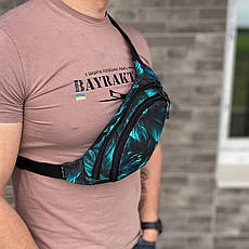 Чоловіча універсальна сумка бананка на пояс на груди Town Style, фото 2