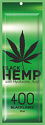 Лосьон для засмаги у солярії Black Hemp 400Х Бронзаторів  10мл blacklabel