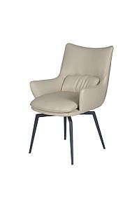 Крісло США обіднє сучасне модне шкіряне 58х63х89 см JOSS C5076