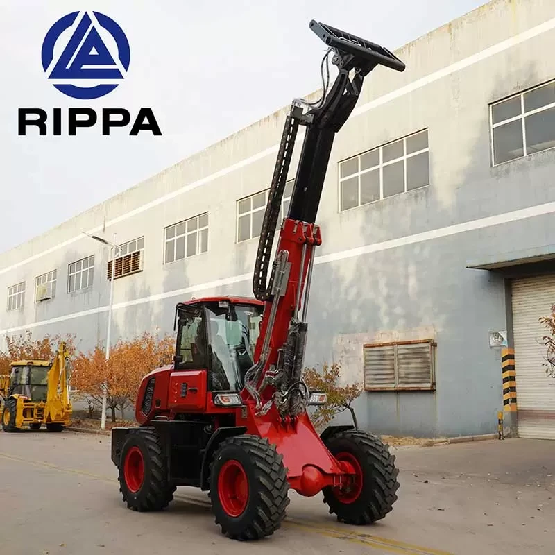 Фронтальний навантажувач з телескопічною стрілою RIPPA R920T