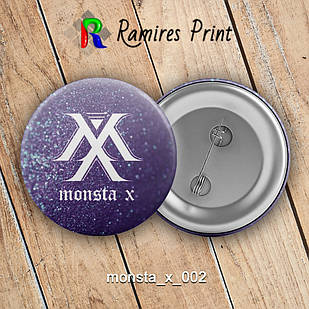 Значок 32 мм K-Pop Monsta X 002