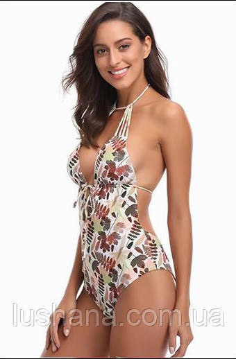 Жіночий суцільний купальник р.L, 44/46, фото 1