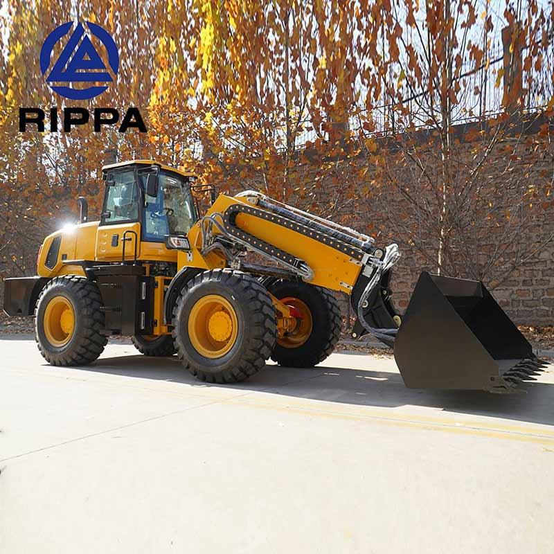 Фронтальний навантажувач з телескопічною стрілою RIPPA R935T