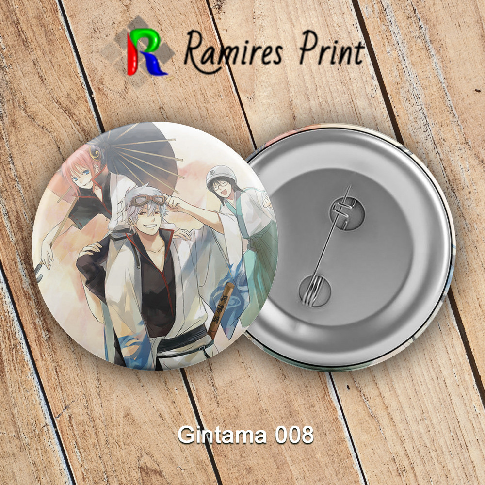 Значок 32 мм Аніме Gintama 008