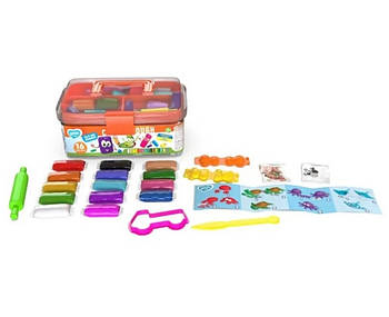 Набір для ліплення з тістом 16 кольорів (41186)