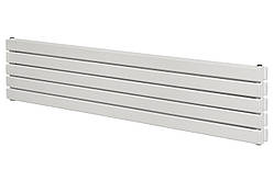 Горизонтальний дизайнерський радіатор опалення ARTTIDESIGN Livorno II G 5/340/2200/50 білий матовий
