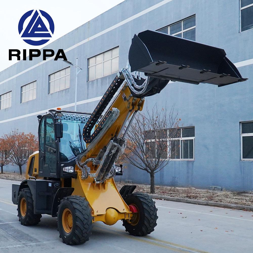 Фронтальний навантажувач з телескопічною стрілою RIPPA R918T