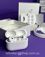 Навушники бездротові AirPods Pro 2 Type-C з Шумозаглушенням + чохол чорний