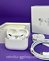 Навушники бездротові AirPods Pro із шумозаглушенням + Захисний Силіконовий Чохол на AirPods