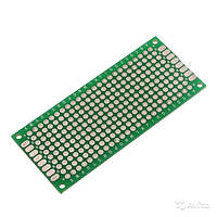 Макетна плата 30х70мм двостороння