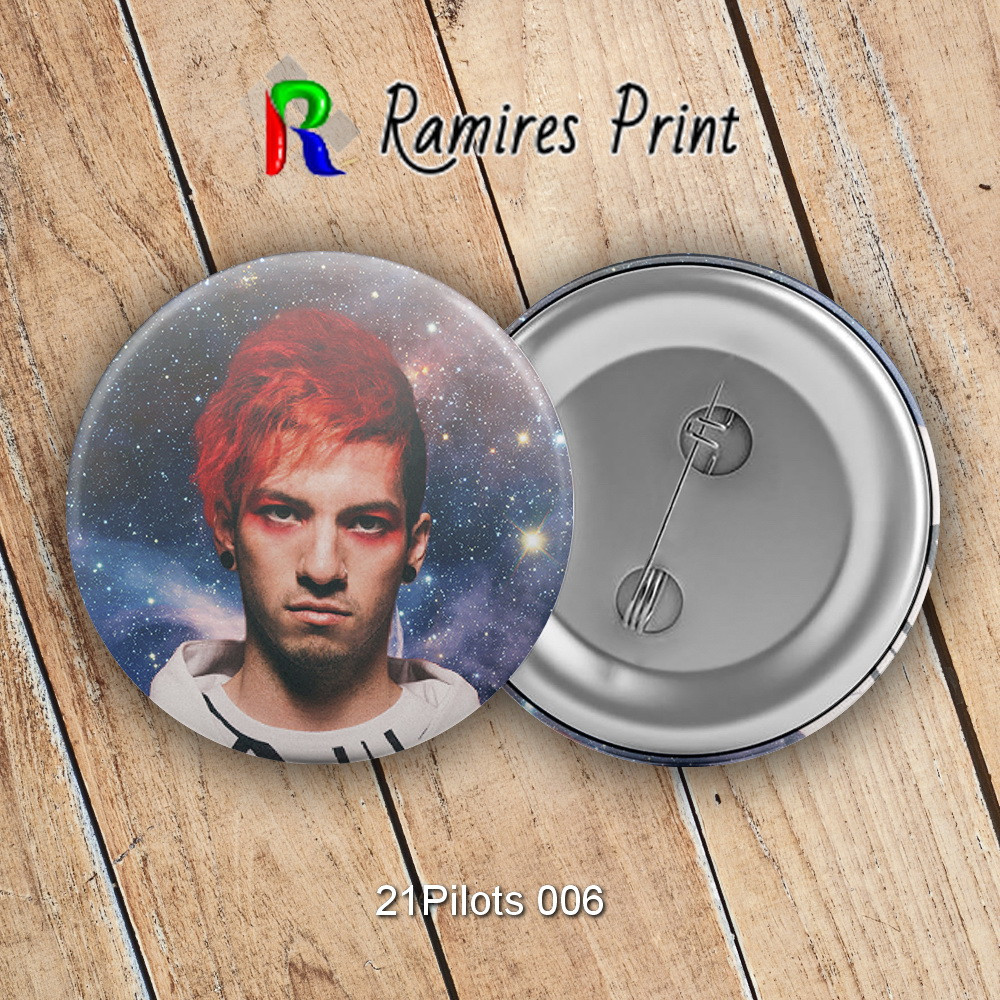 Значок 32 мм рок Twenty One Pilots 006