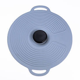 Багаторазова силіконова кришка для каструлі з ручками 32 х 28 см