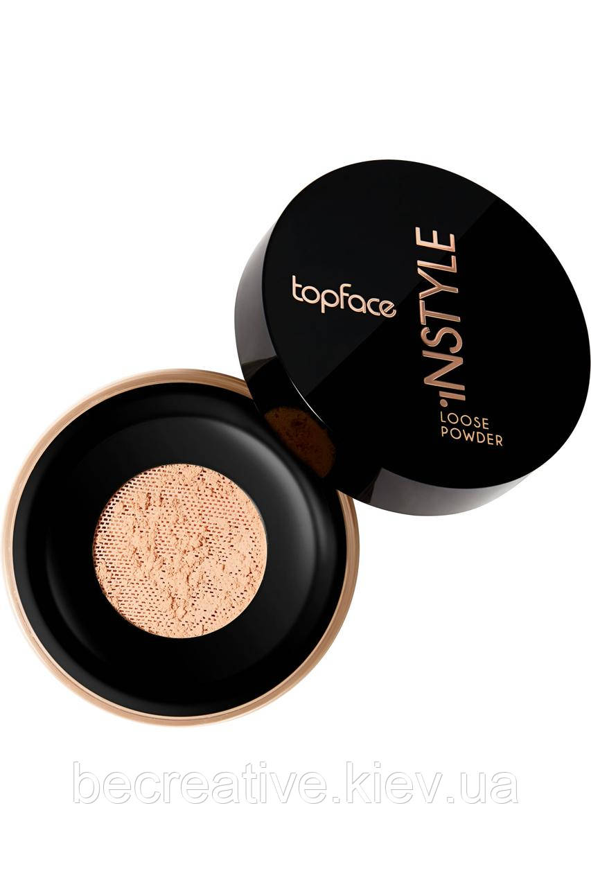 Розсипчаста фіксуюча пудра TOPFACE Instyle Loose Powder (102)