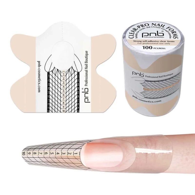 Форми PNB Clear-Pro, PVC-пластик, прозорі, 100 шт/рул