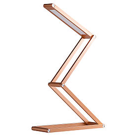 Світлодіодна настільна лампа на акумуляторі 3 Вт, лампа складана