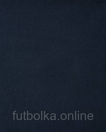 Тканина Кулір 100% бавовна, щільність 170 г Туреччина Глибоко-темно синя, фото 1