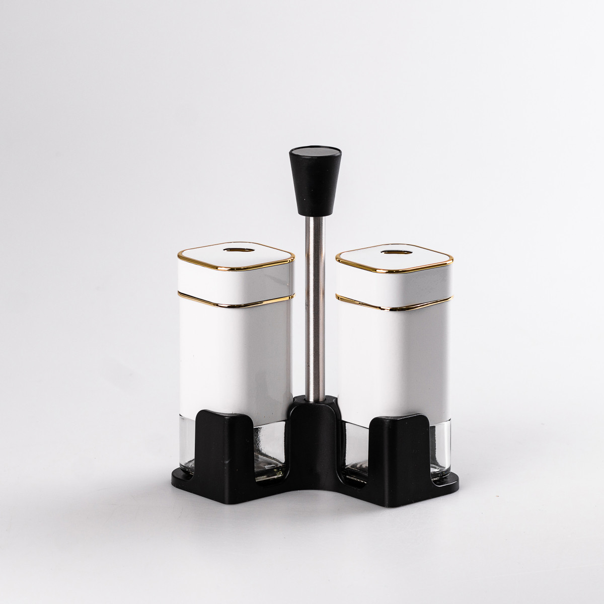 Набір для спецій на підставці 2 предмети по 120 мл, фото 1