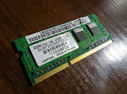 Оперативна пам'ять для ноутбука Unifosa GU672203EP0200 1Gb DDR3 RAM 1333MHz