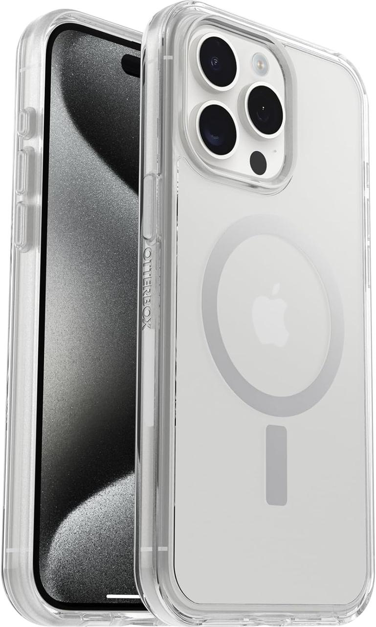 Чохол Otterbox Symmetry Series MagSafe Ultra-Slim Clear для iPhone 15 Pro Max