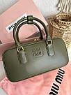 Жіноча сумка Міу Міу зелена Miu Miu Green, фото 4