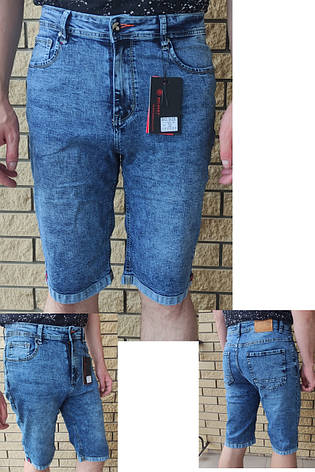 Бриджі чоловічі джинсові стрейчеві RELUCKY, Туреччина, фото 1