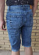 Бриджі чоловічі джинсові стрейчеві RELUCKY, Туреччина, фото 6