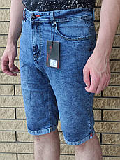 Бриджі чоловічі джинсові стрейчеві RELUCKY, Туреччина, фото 4