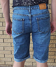 Бриджі чоловічі джинсові стрейчеві RELUCKY, Туреччина, фото 3