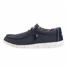 Літні чоловічі топсайдери Hey Dude WALLY SOX BLUE MULTI Оригінал