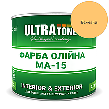 Фарба олійна Dnipro-Contact МА-15 Бежевий глянець 1 л