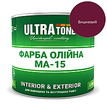 Фарба олійна Dnipro-Contact МА-15 Вишня глянець 1 л