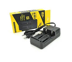Зарядний пристрій для Li-Ion HD8991B з LED дисплеєм 4.2V 2.4A для 2 акб 18650,26650,14500,16340,18500