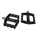 Педали велосипедные MySpace JTB-014 Пром. подшипники, CR-MO ось, черные, фото 2